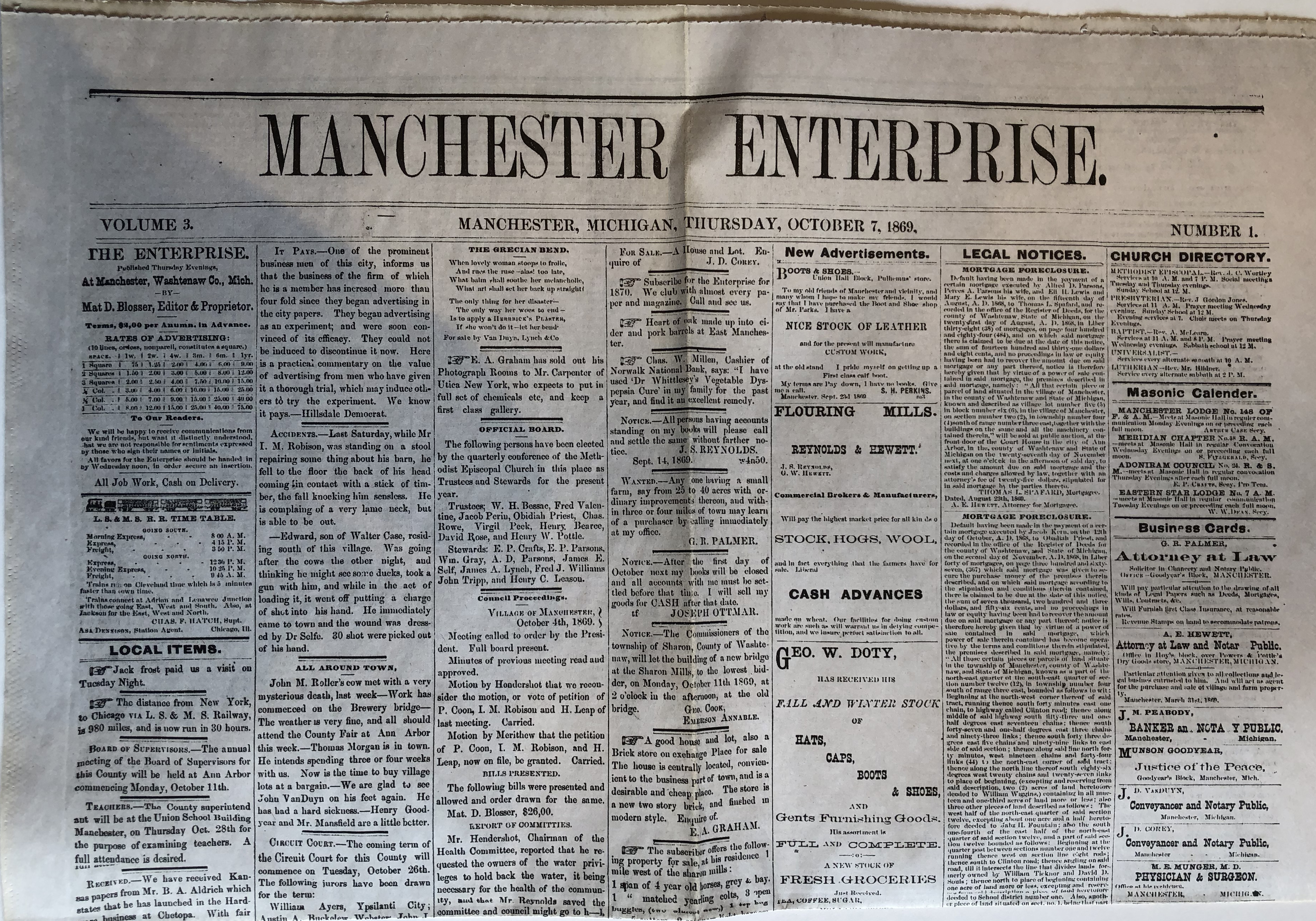 Manchester Enterprise Reproduction Manchester Enterprise Reproduction